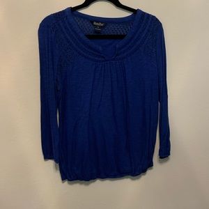 Royal Blue Lucky Brand Top